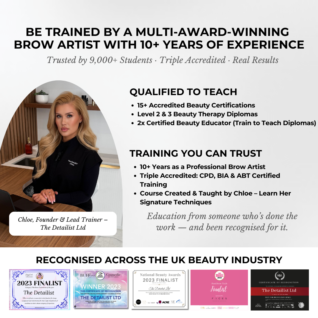 Brow Lamination, Tinting & Waxing Online Course
