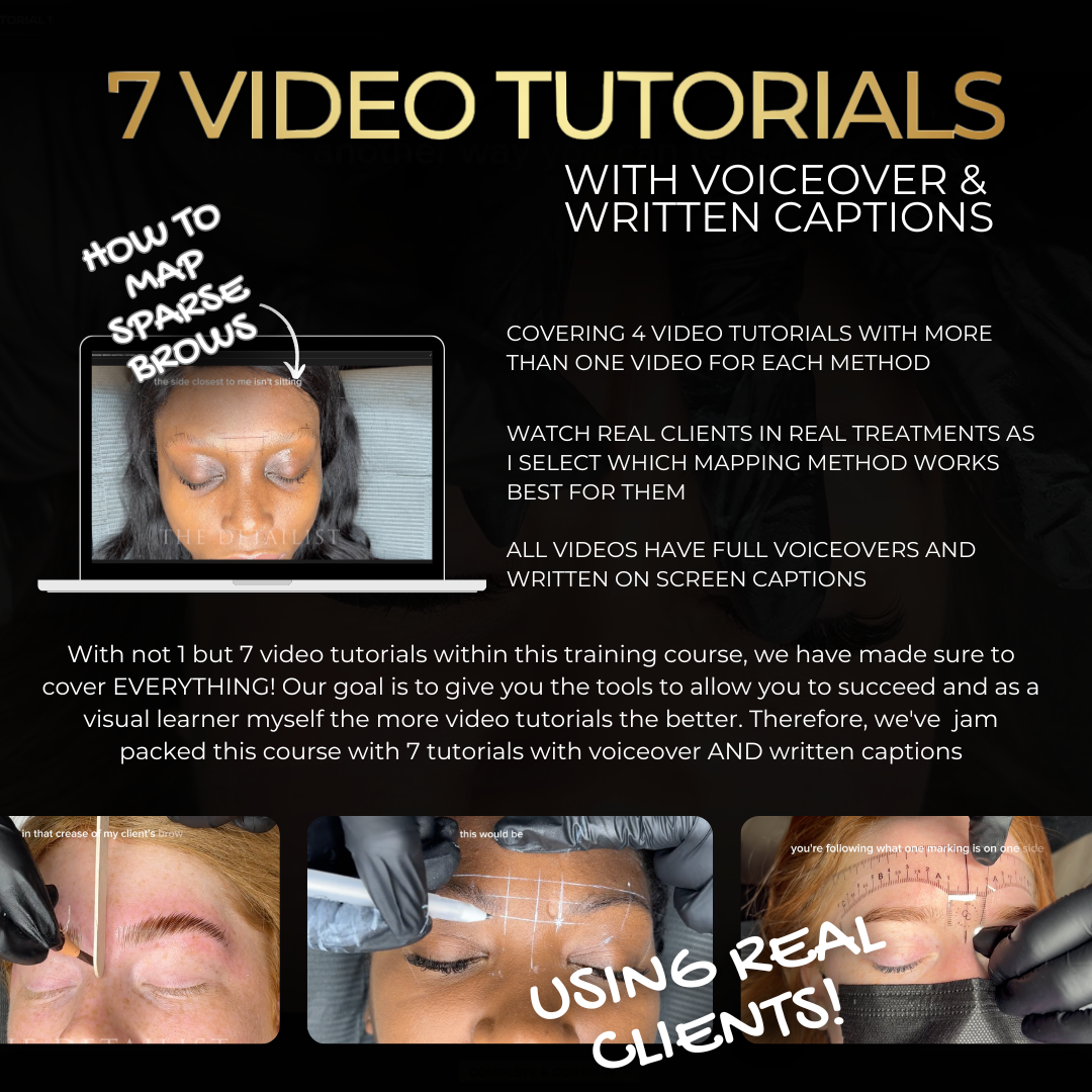 Advanced Brow Mapping Course