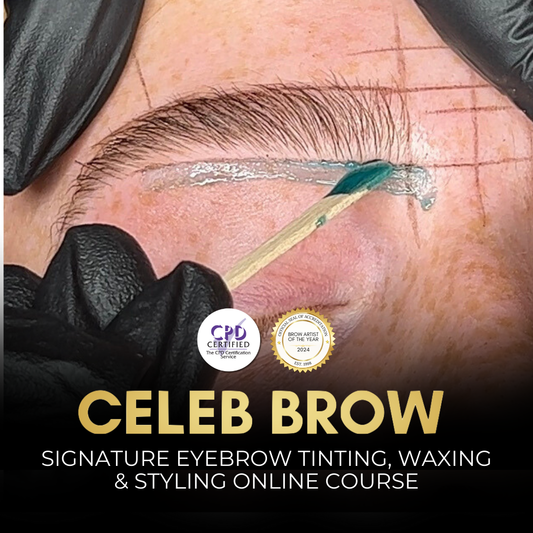 Celeb Brow (Tinting & Waxing) Online Course