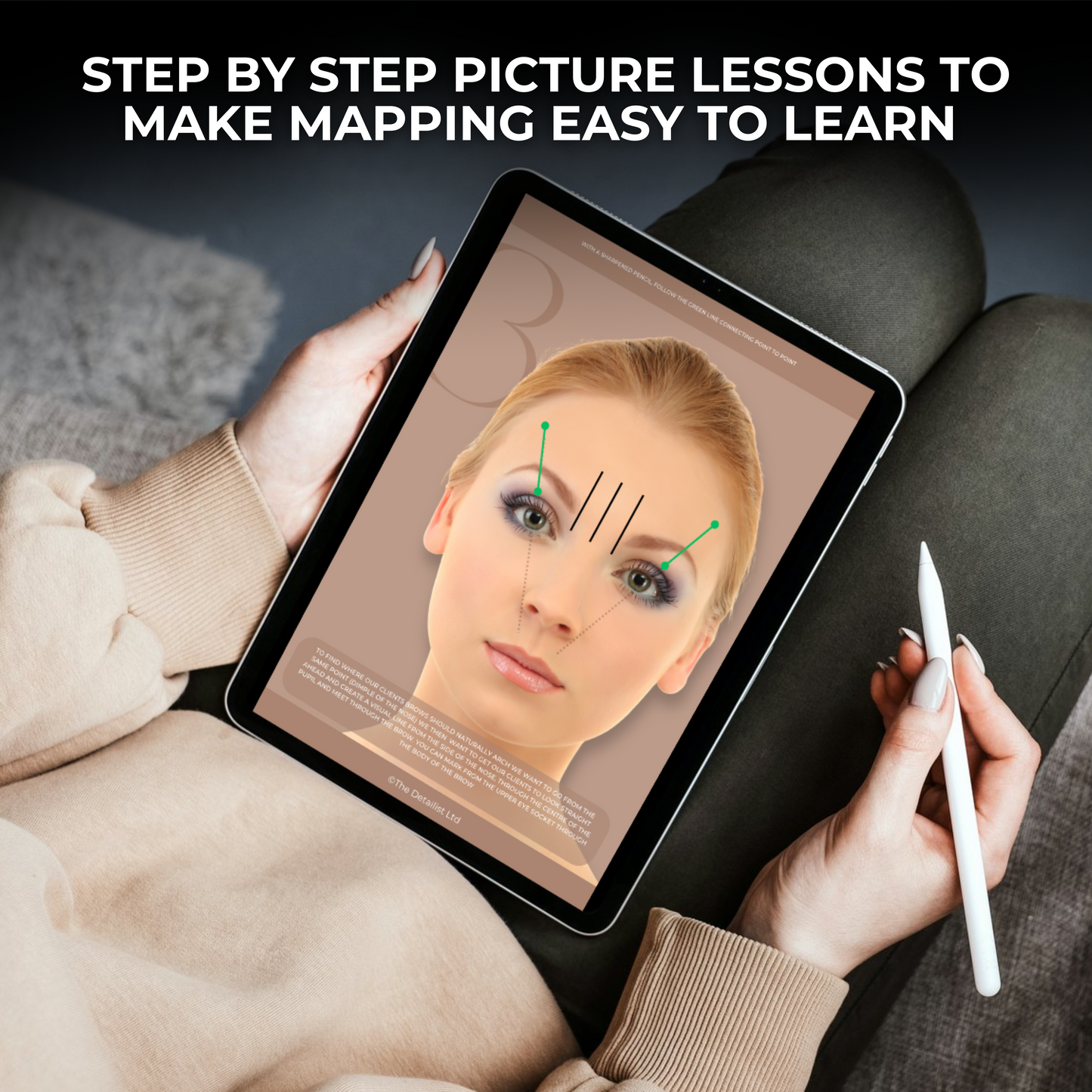 Brow Mapping Printable Practice Workbook