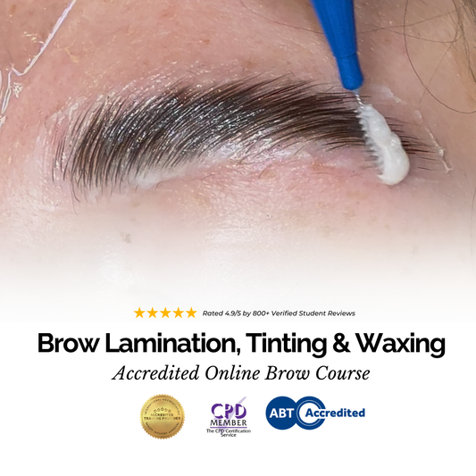 Brow Lamination, Tinting & Waxing Online Course