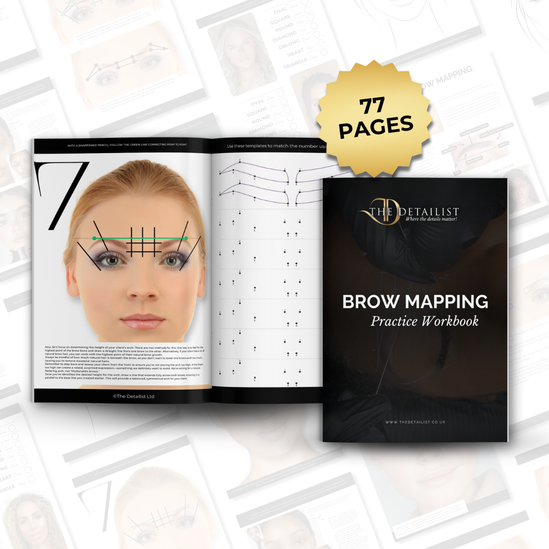 Brow Mapping Printable Workbook (E-Book)