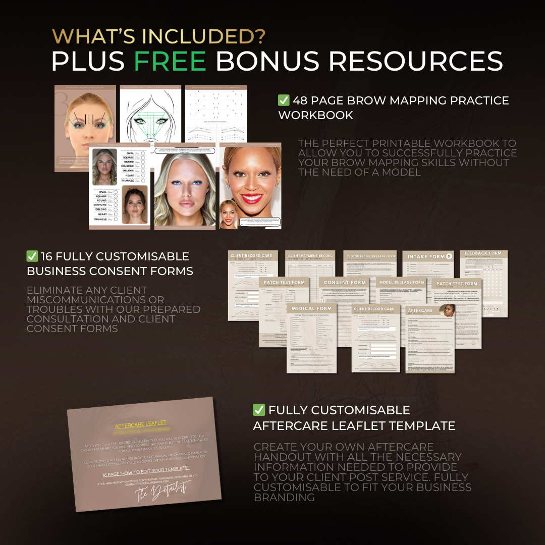 ALL-IN-ONE Brow Course Bundle