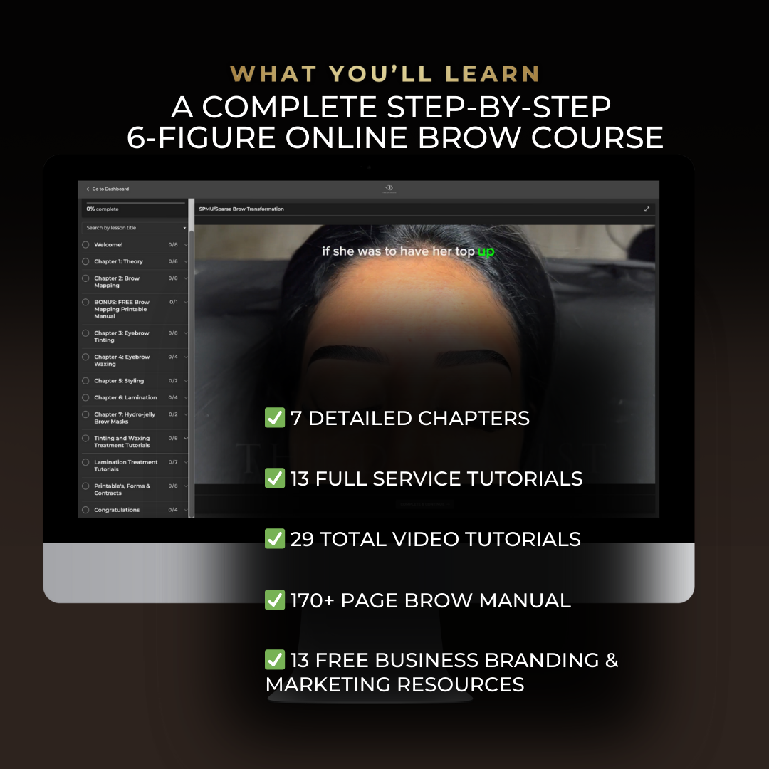 ALL-IN-ONE Brow Course Bundle