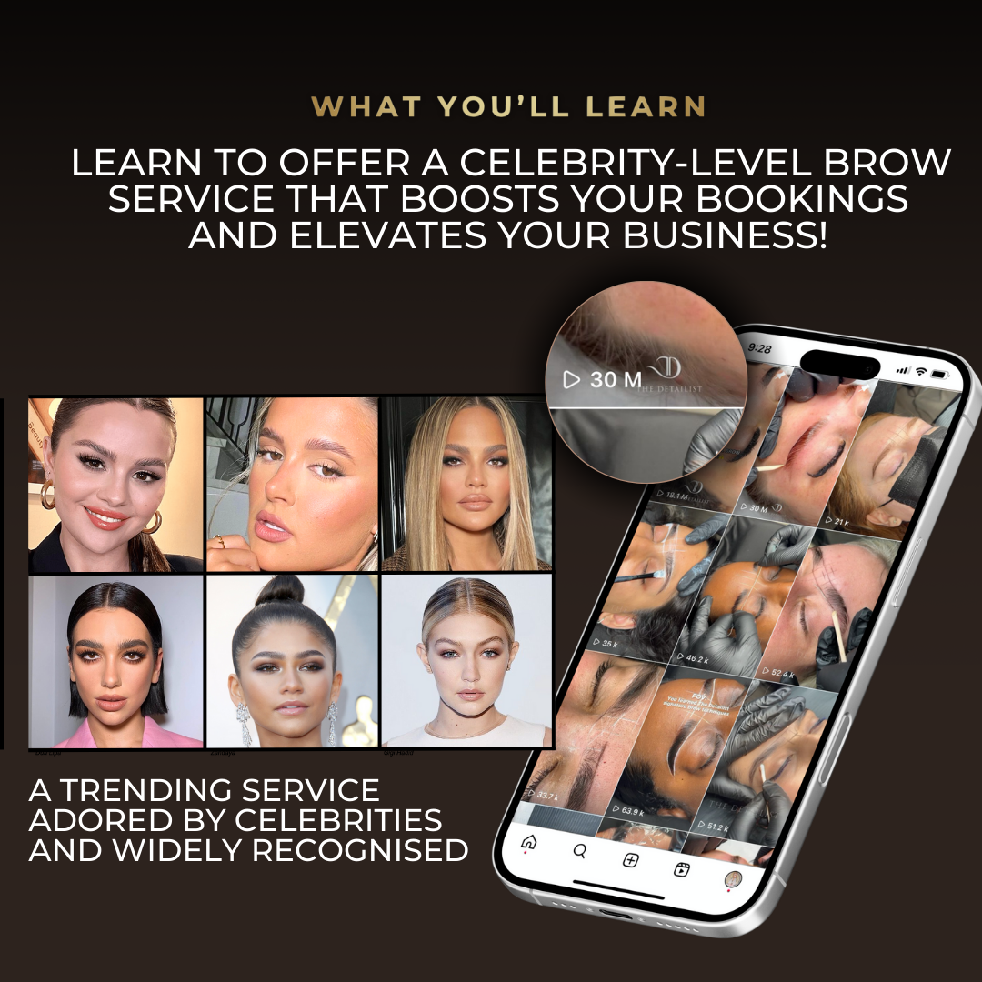 Brow Lamination, Tinting & Waxing Online Course