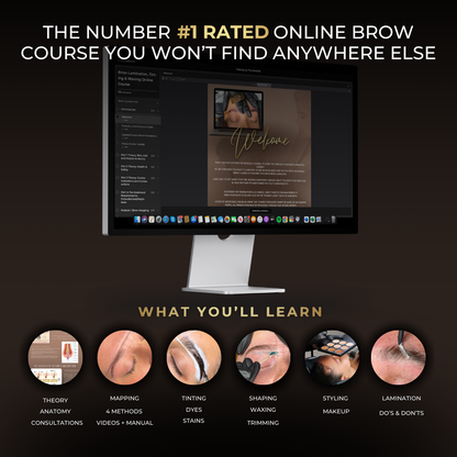 ALL-IN-ONE Brow Course Bundle