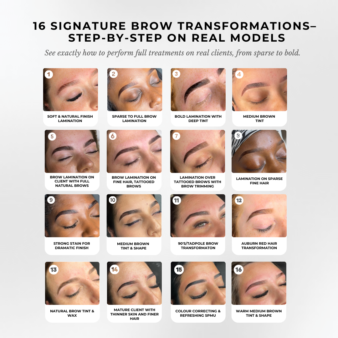 The Ultimate Brow Artist Bundle – 4 Services, 1 Certificate
